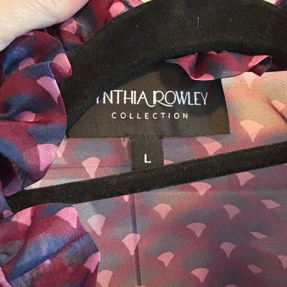Cynthia Rowley Silk organza Blouse - Picture 2 of 3